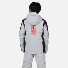 Kurtka narciarska chłopięca Rossignol Boy Hero Velika Jkt szary - Adventure Sports
