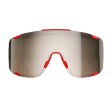 Okulary rowerowe POC Devour Ultra czerwony - Clarity Trail/Partly Sunny Silver Cat 2
