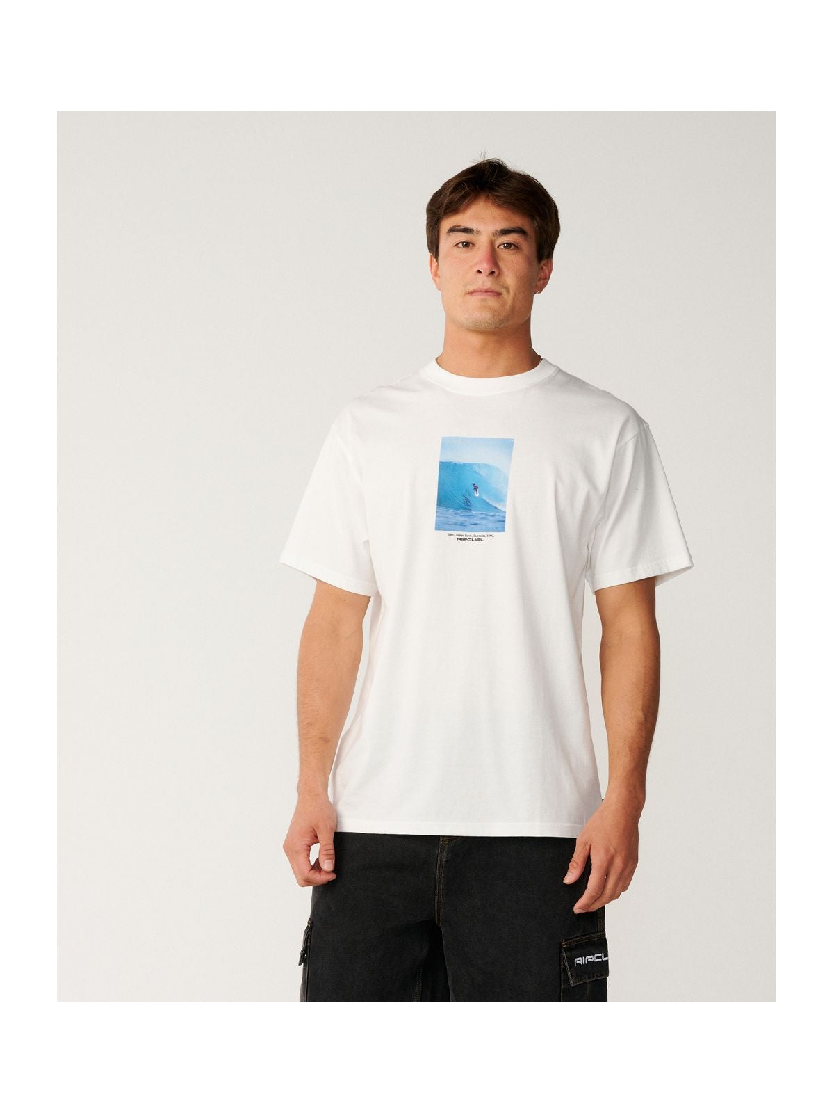 Koszulka męska RIP CURL S-Series Grambeau Tee biała