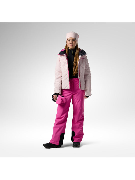 Spodnie narciarskie juniorskie ROSSIGNOL Girl Insulated Ski Pant różowe

