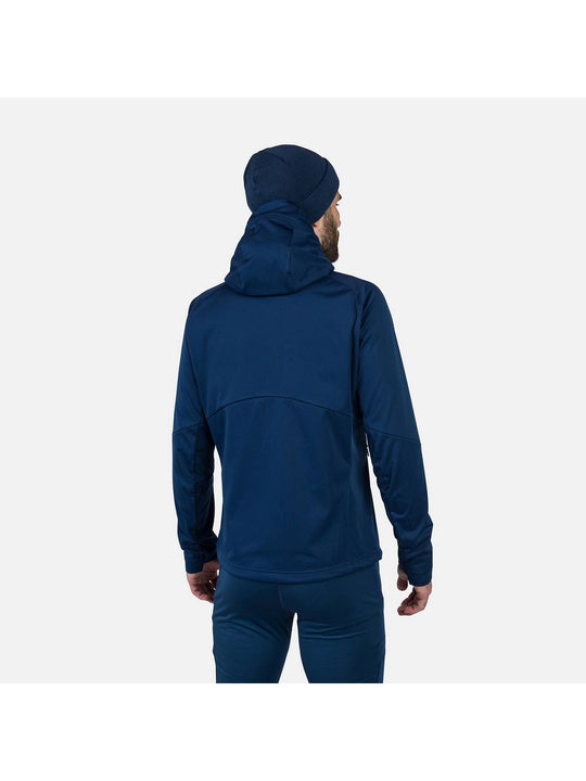 Kurtka do narciarstwa klasycznego ROSSIGNOL Genetys Hood Jkt granatowy
