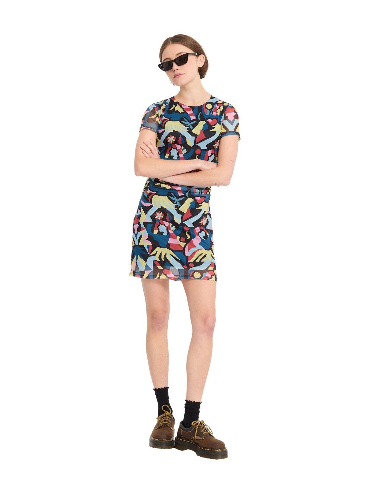 Sukienka VOLCOM Fa Bruno Lucas Dress multikolor