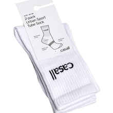 Skarpety sportowe CASALL Urban Tube Sock 2-Pack kolor biały
