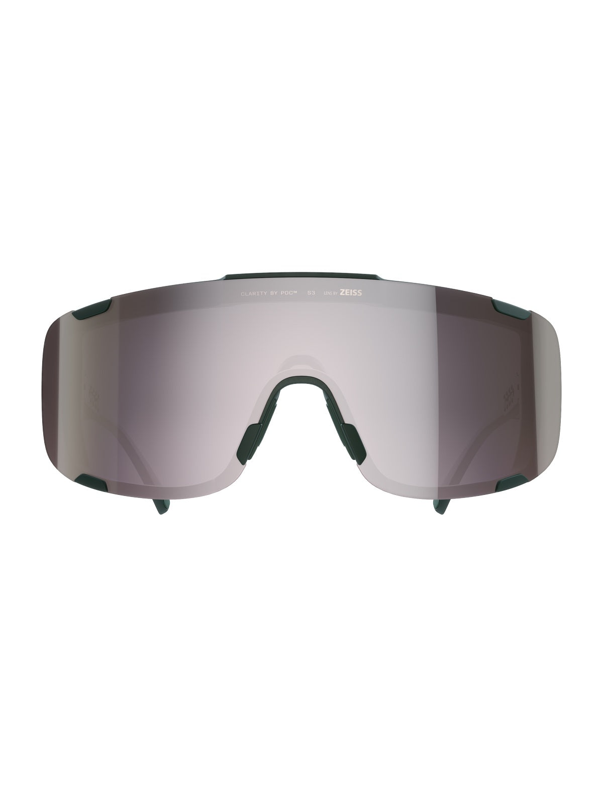 Okulary rowerowe POC Devour Mid zielony Clarity Road/Sunny Silver Cat. 3