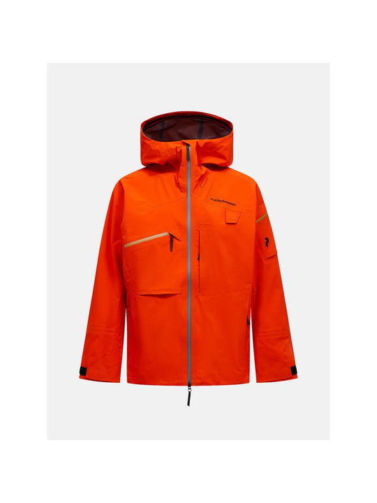 Kurtka PEAK PERFORMANCE M Alpine Gore-Tex 3L Jacket czerwony
