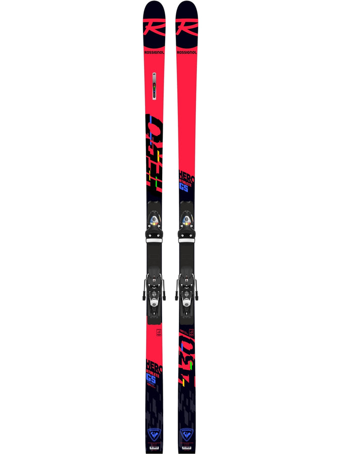 Narty ROSSIGNOL HERO ATHLETE FIS GS (R22) + wiązanie LOOK SPX15 ROCKRACE BLACK ICON