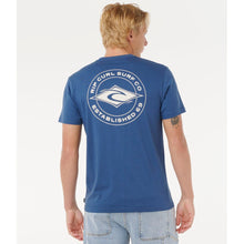 Koszulka RIP CURL STAPLE TEE granatowa
