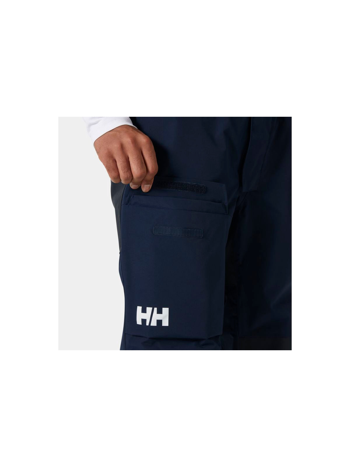 Spodnie żeglarskie męskie HELLY HANSEN PIER 4.0 BIB granatowe - Adventure Sports