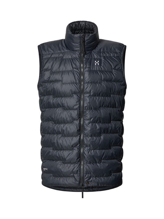 Kamizelka puchowa męska HAGLÖFS ROC Flash Down Vest True Black
