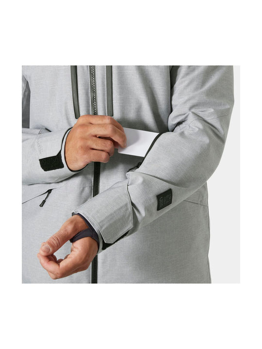 Kurtka narciarska męska HELLY HANSEN GARIBALDI 2.0 JACKET szara
