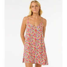 Sukienka RIP CURL Las Dalias Ditsy Cover Up niebieski
