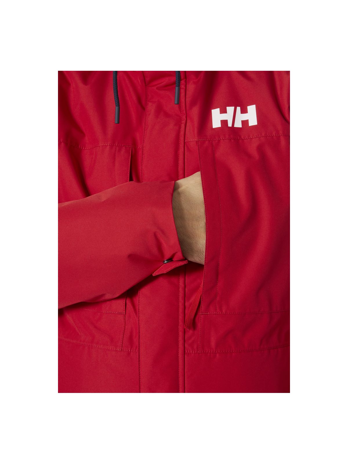 Kurtka Helly Hansen Coastal 3.0 Parka czerwony