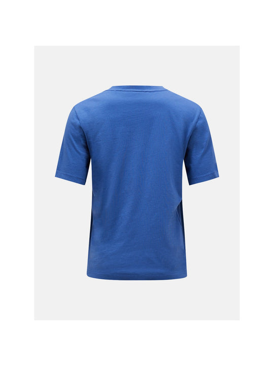 Koszulka damska PEAK PERFORMANCE Original Small Logo Tee niebieska
