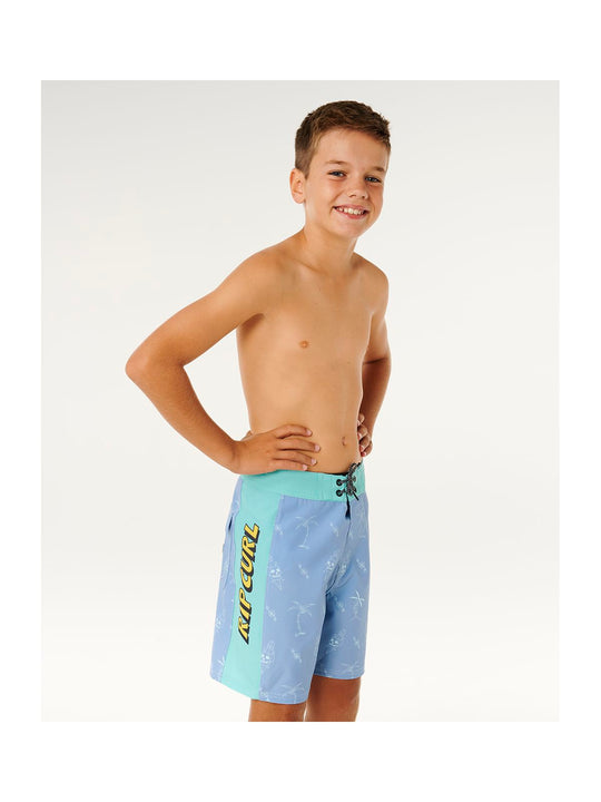 Boardshorty chłopięce RIP CURL Eternal Shred Mirage-Boy niebieskie
