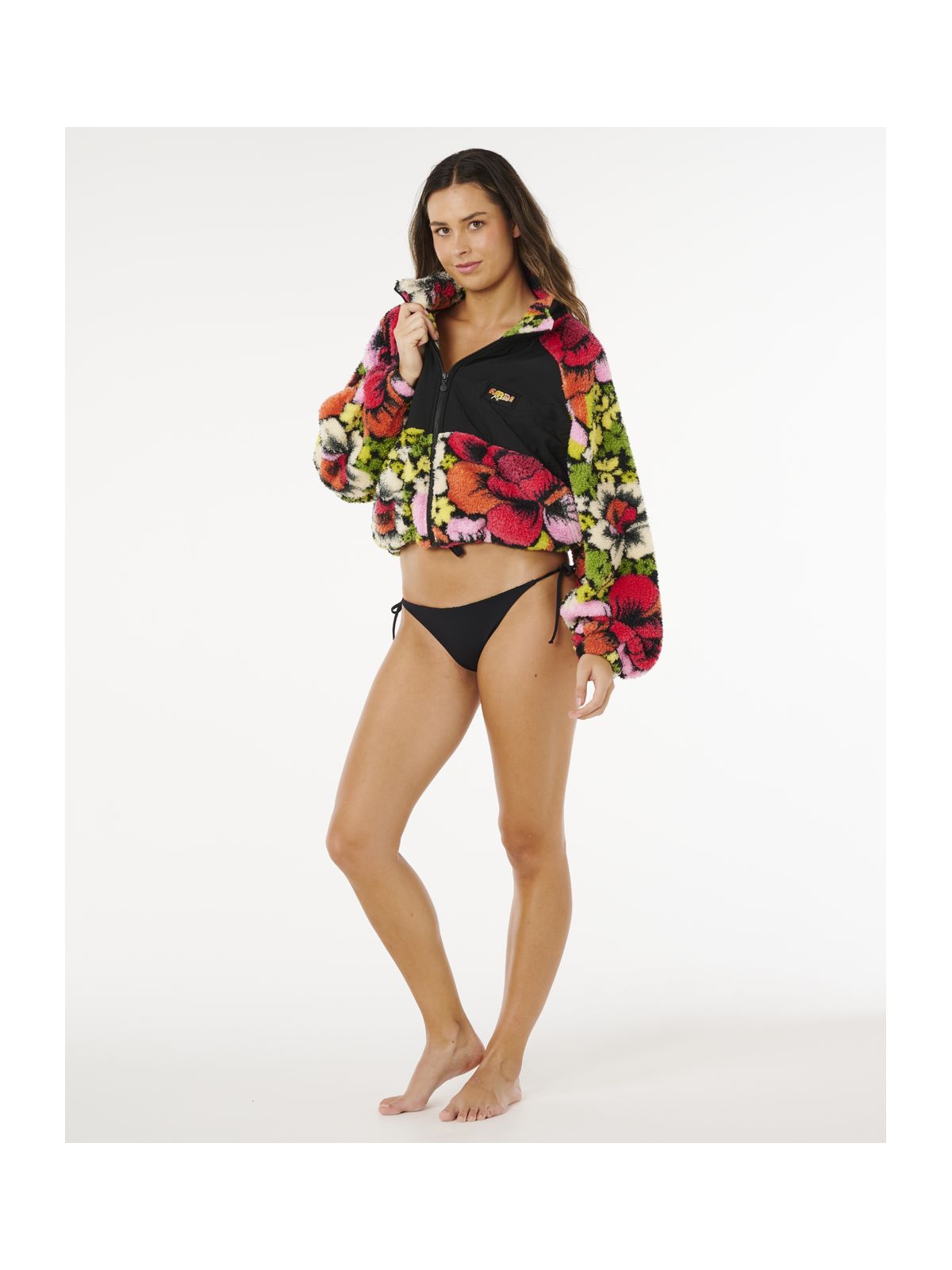 Bluza damska RIP CURL Blooming Polar Fleece multikolor