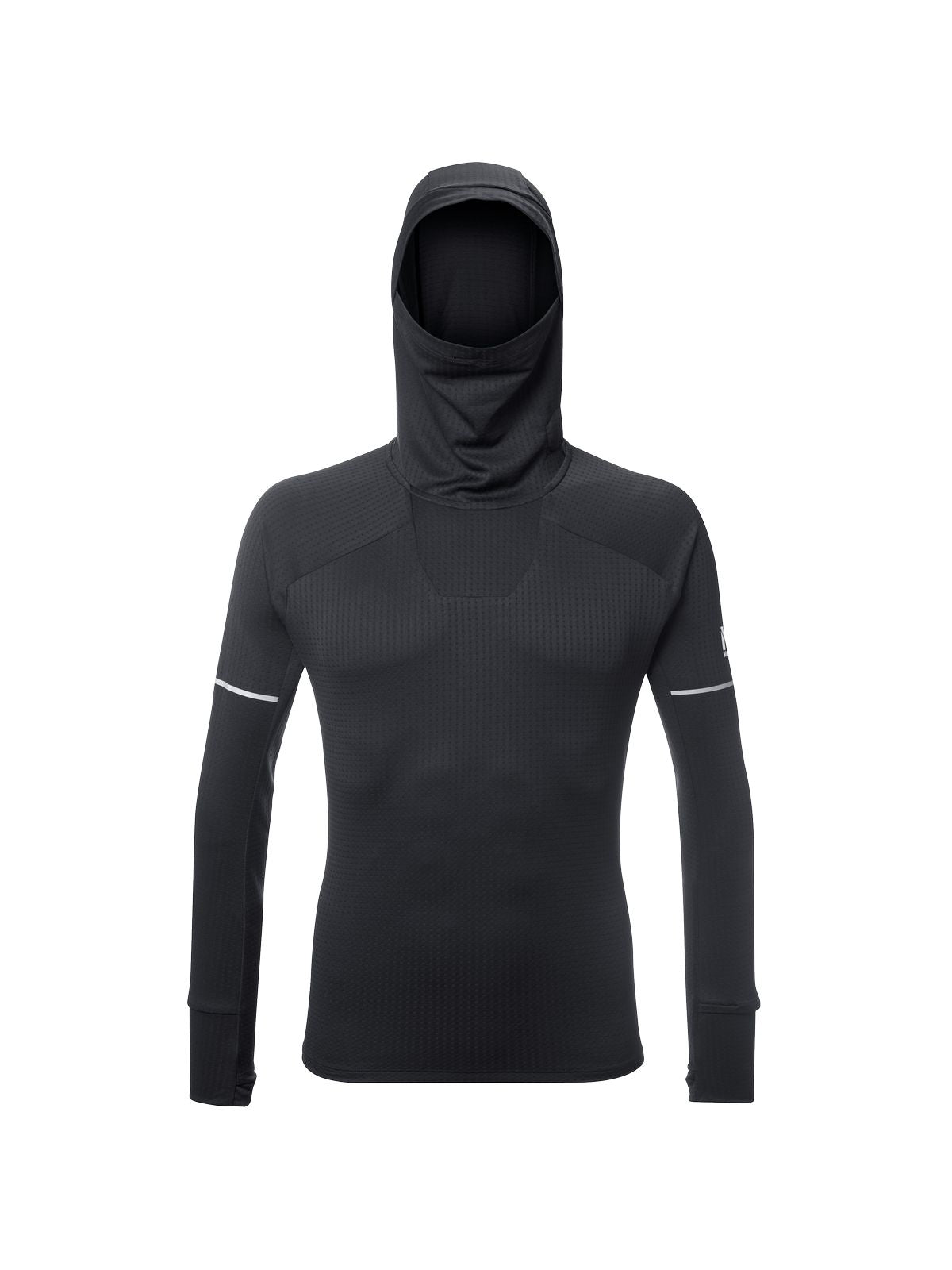 Koszulka męska MILLET M Intense Safe And Warm Ts Ls M czarna