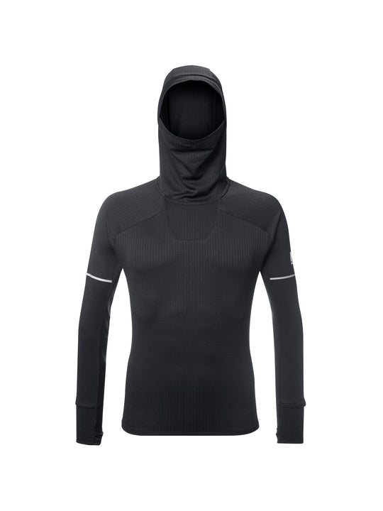 Koszulka męska MILLET M Intense Safe And Warm Ts Ls M czarna
