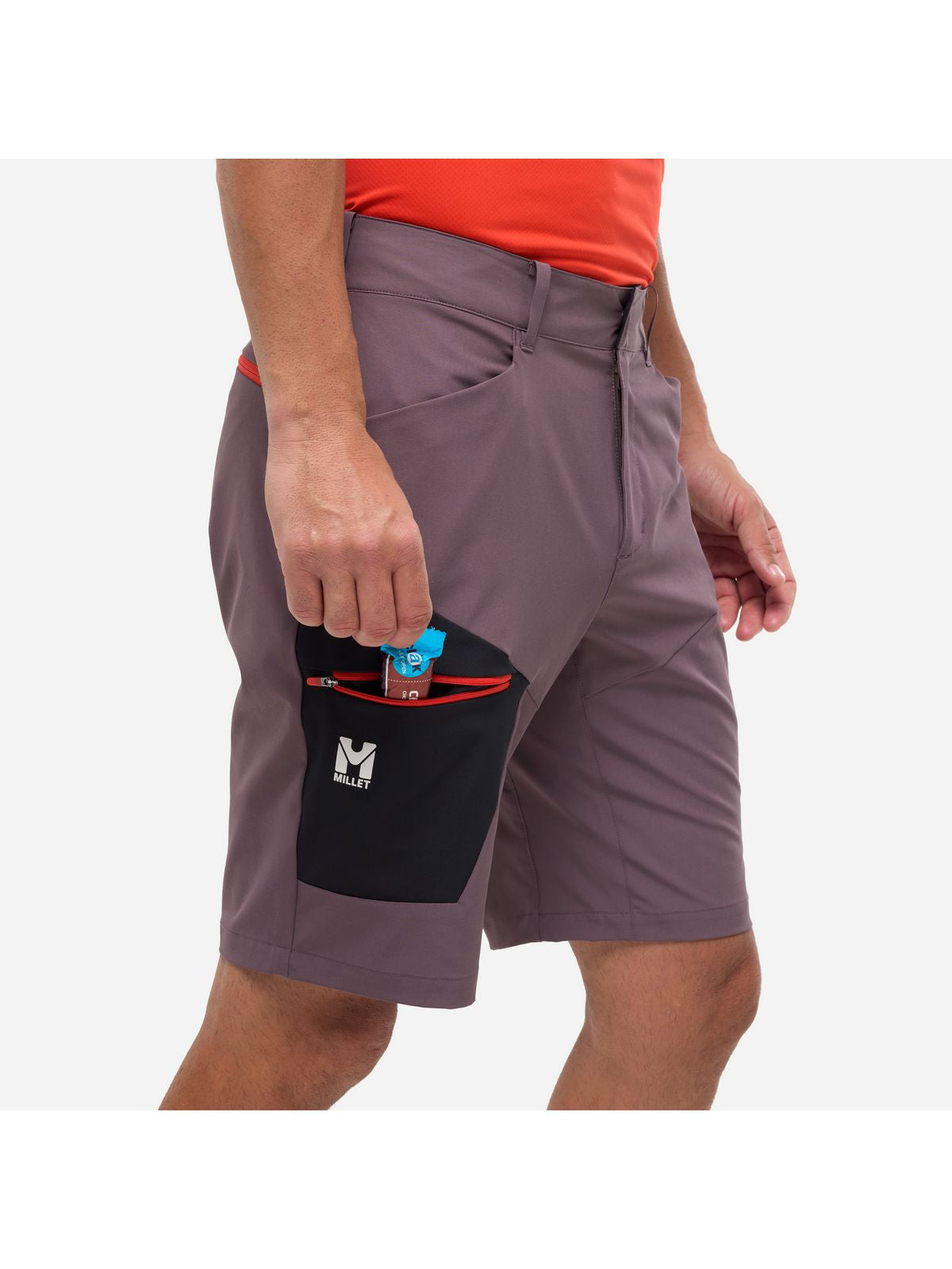 Szorty męskie MILLET Wanaka Stretch Short Iii M fioletowe śliwkowe