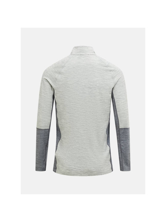 Koszulka Termiczna PEAK PERFORMANCE Magic Half Zip Wool-blend Baselayer Men szary
