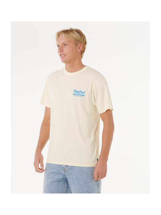 Koszulka RIP CURL BOARD BAKERY TEE żółta
