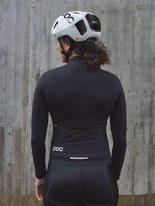 Koszulka rowerowa POC W’S Ambient Thermal Jersey czarna - Adventure Sports
