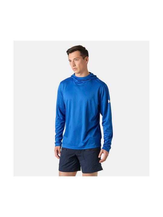 Bielizna termiczna męska HELLY HANSEN HH TECH HOODIE niebieska
