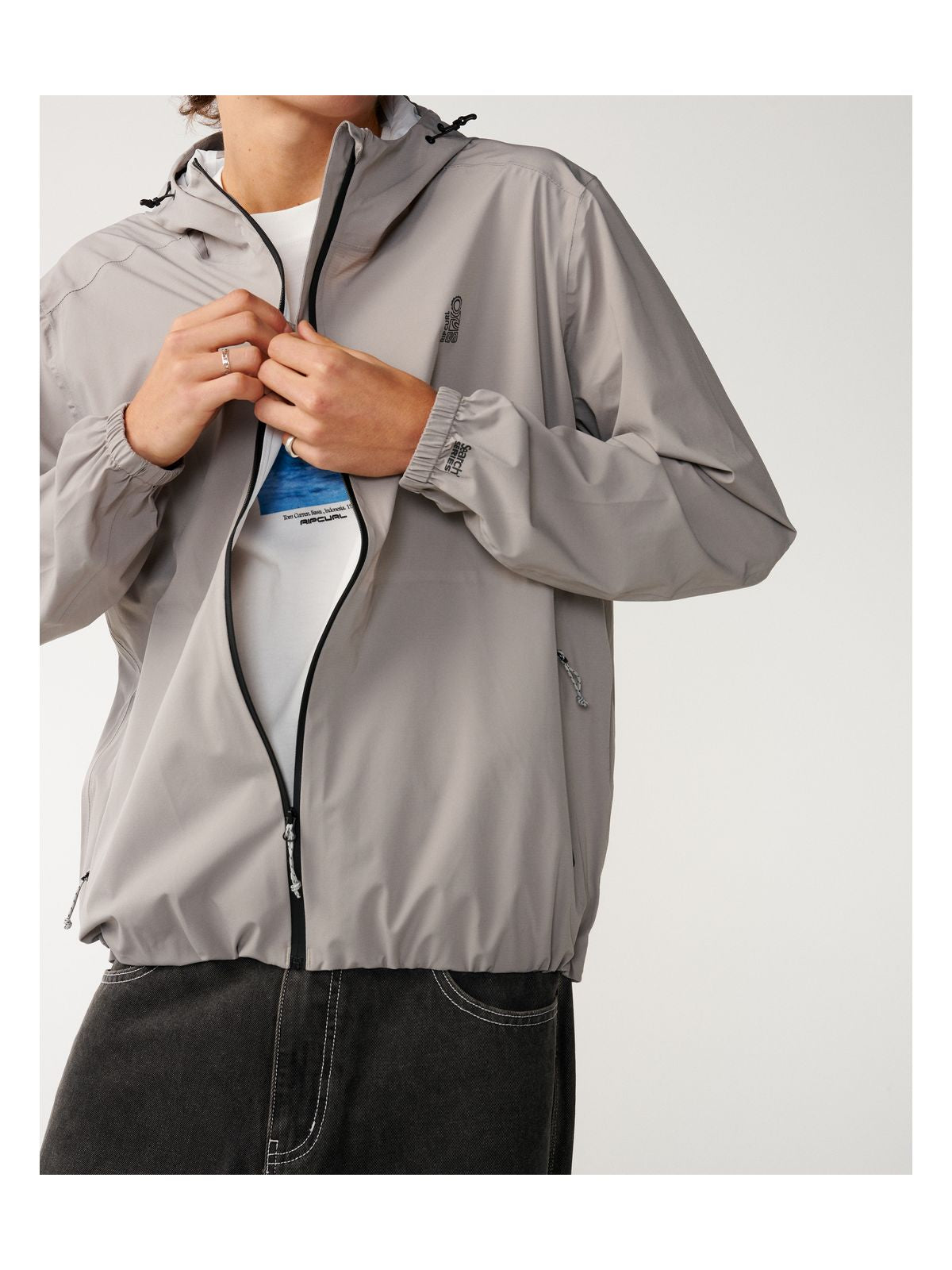 Kurtka męska RIP CURL S-Series Pertex Spray Jacket szara