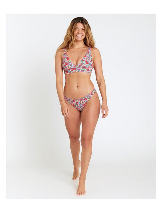 Stanik kąpielowy RIP CURL Las Flores Revo Halter kwiaty
