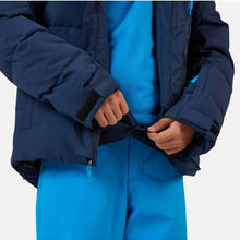Kurtka narciarska dziecięca ROSSIGNOL Boy Siz Quilted Jkt granatowa
