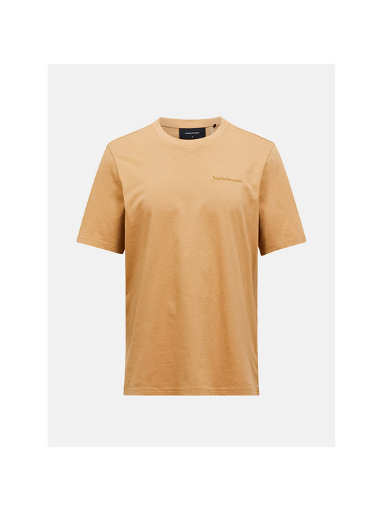 Koszulka męska PEAK PERFORMANCE Original Small Logo Tee Men pomarańczowa
