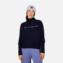 Sweter damski ROSSIGNOL W SIGNATURE SWEATER granatowy
