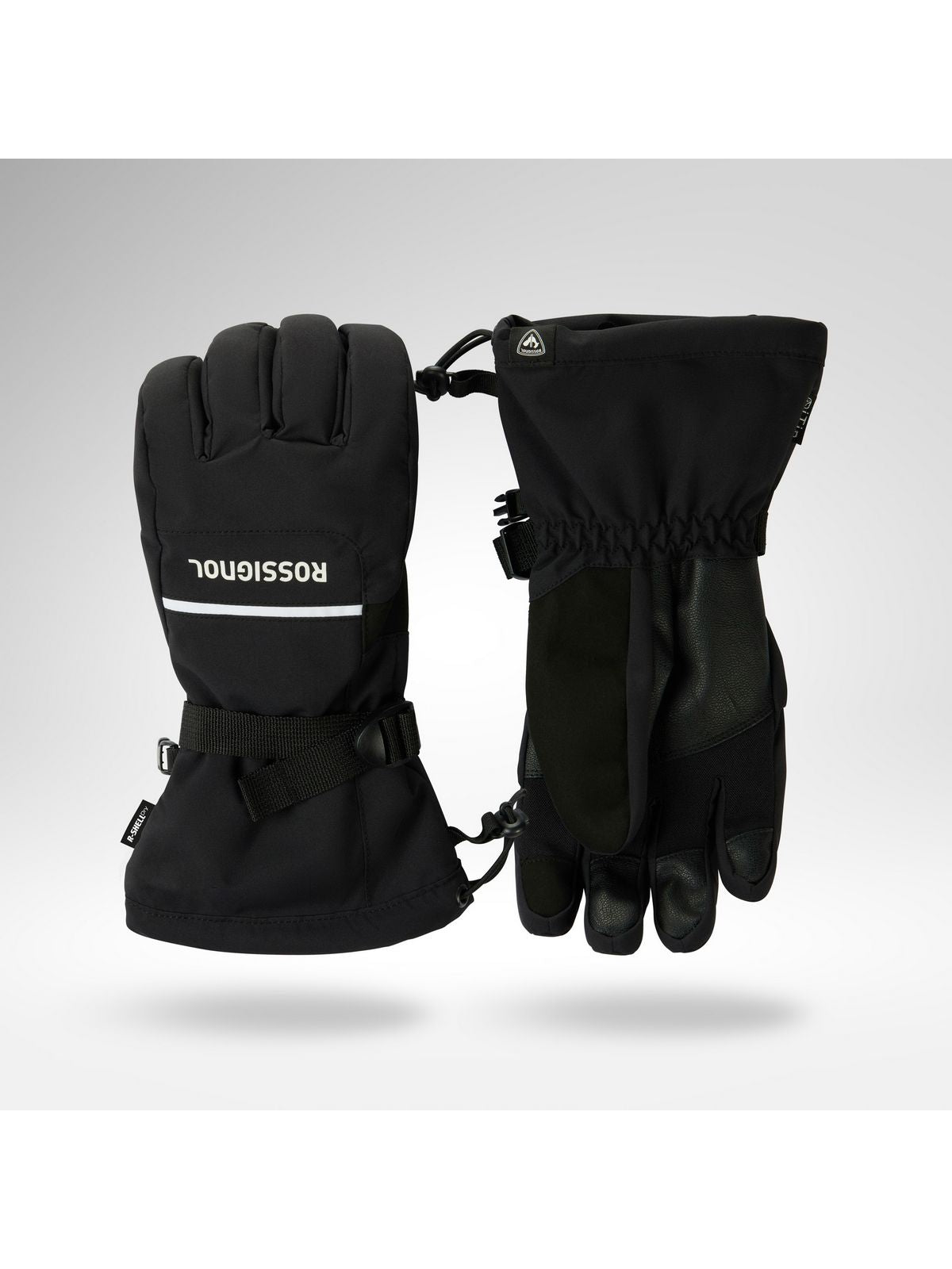 Rękawice narciarskie męskie ROSSIGNOL M Action Ski Gloves R-Shell Dr czarne