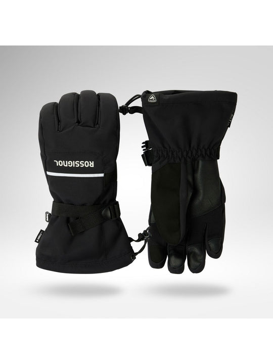 Rękawice narciarskie męskie ROSSIGNOL M Action Ski Gloves R-Shell Dr czarne

