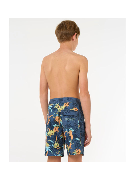 Szorty kąpielowe chłopięce RIP CURL Mirage Raw Energy - Boy granatowe
