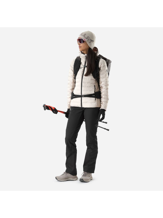 Kurtka damska MILLET W Fitz Roy Warm Hoodie W beżowa
