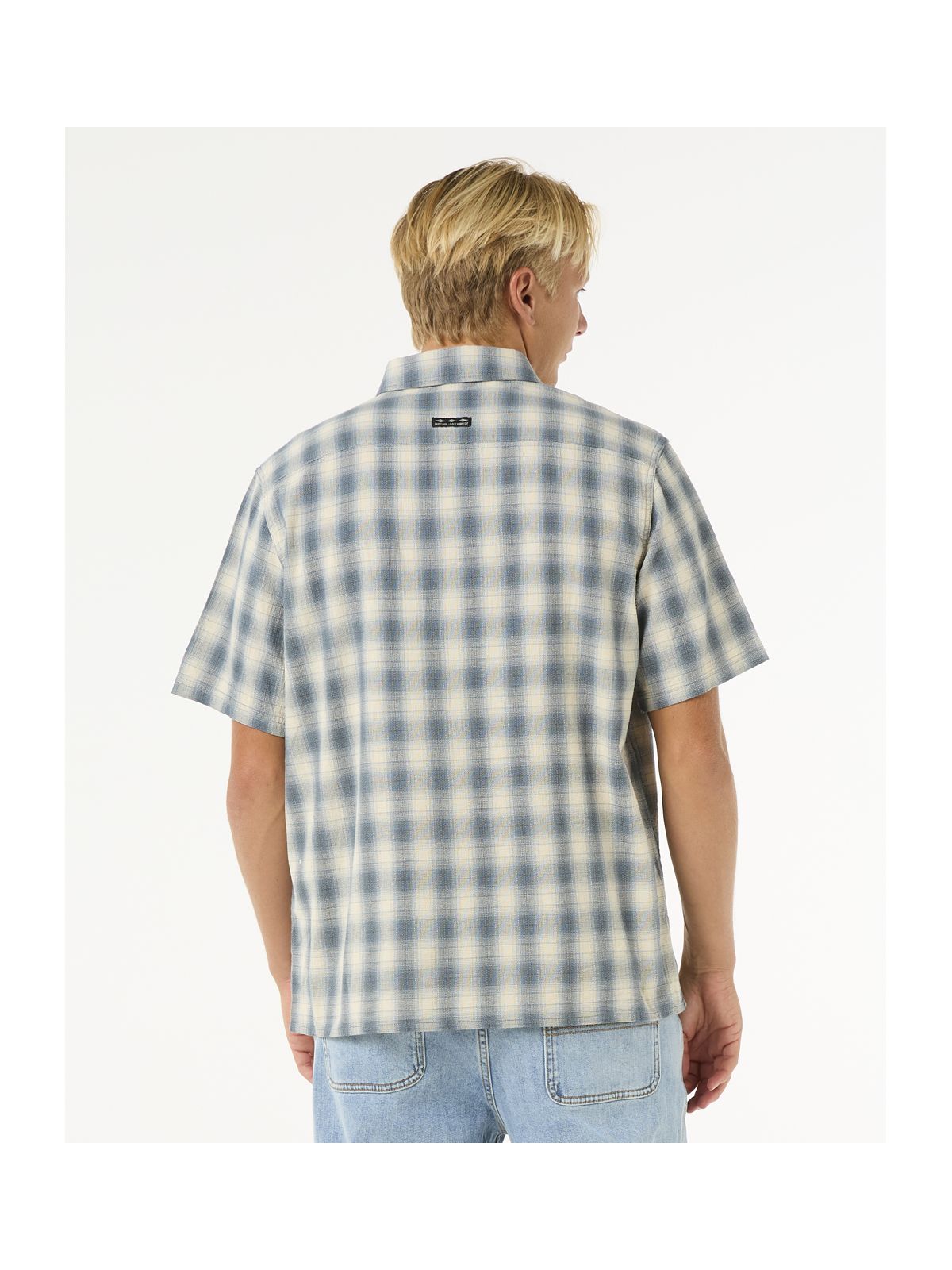 Koszula męska sportowa RIP CURL Raw Energy S/S Plaid Shirt w kratę