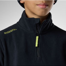 Bluza juniorska ROSSIGNOL Jr Quarter Zip Polar Fleece czarna

