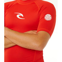 Lycra męska RIP CURL Waves Upf Perf S/S czerwona
