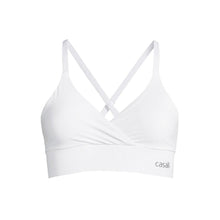 Stanik treningowy CASALL Wrap Sports Bra biały
