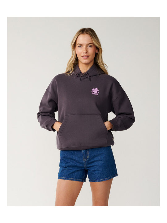 Bluza damska RIP CURL Surf Puff Heritage Hood P/P brązowa
