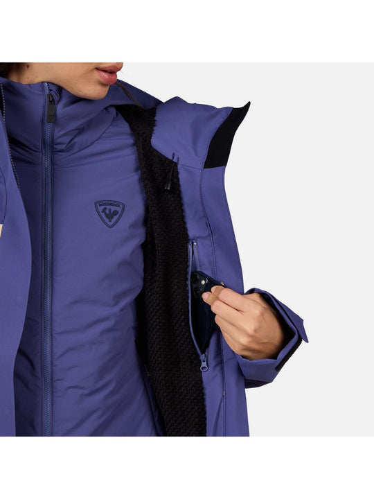 Kurtka narciarska damska ROSSIGNOL W DESAFIO 2L SHELL JKT niebieska
