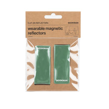 Klip BOOKMAN Clip-on Reflectors zielony
