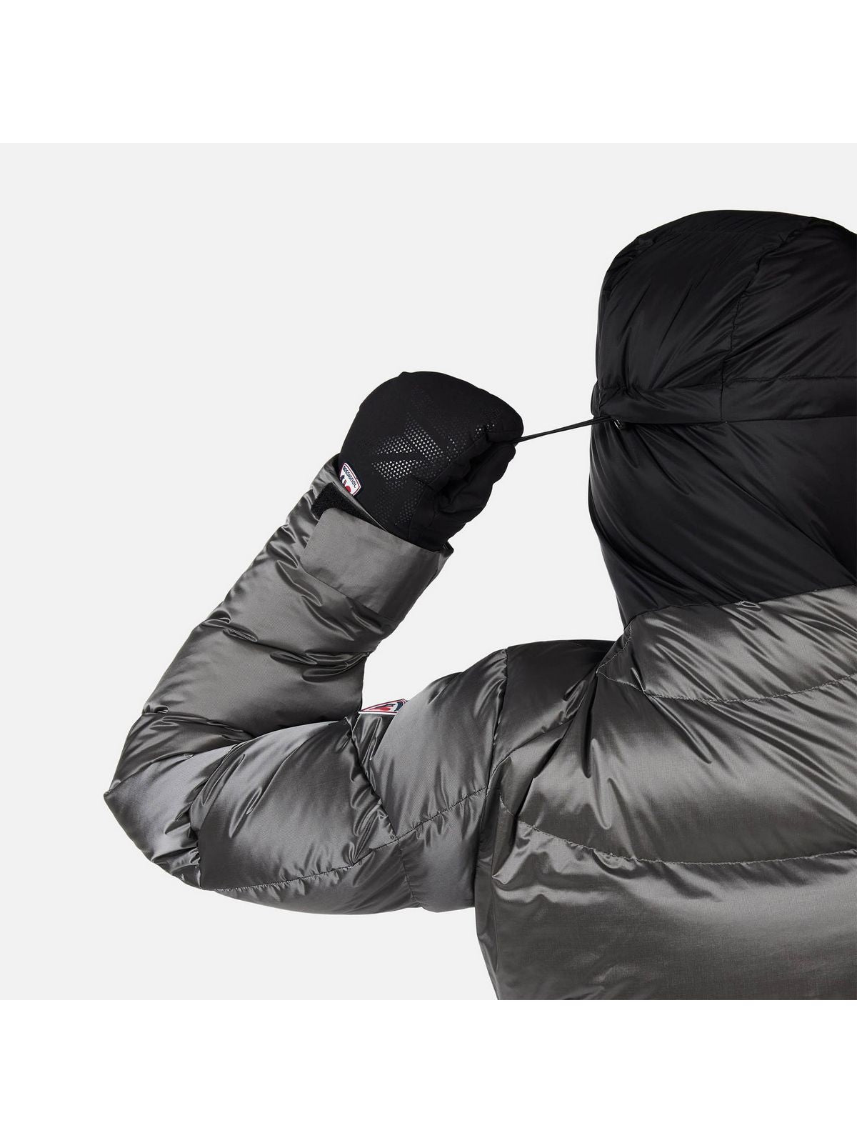 Kurtka narciarska damska ROSSIGNOL W DAILLE DOWN JKT szara