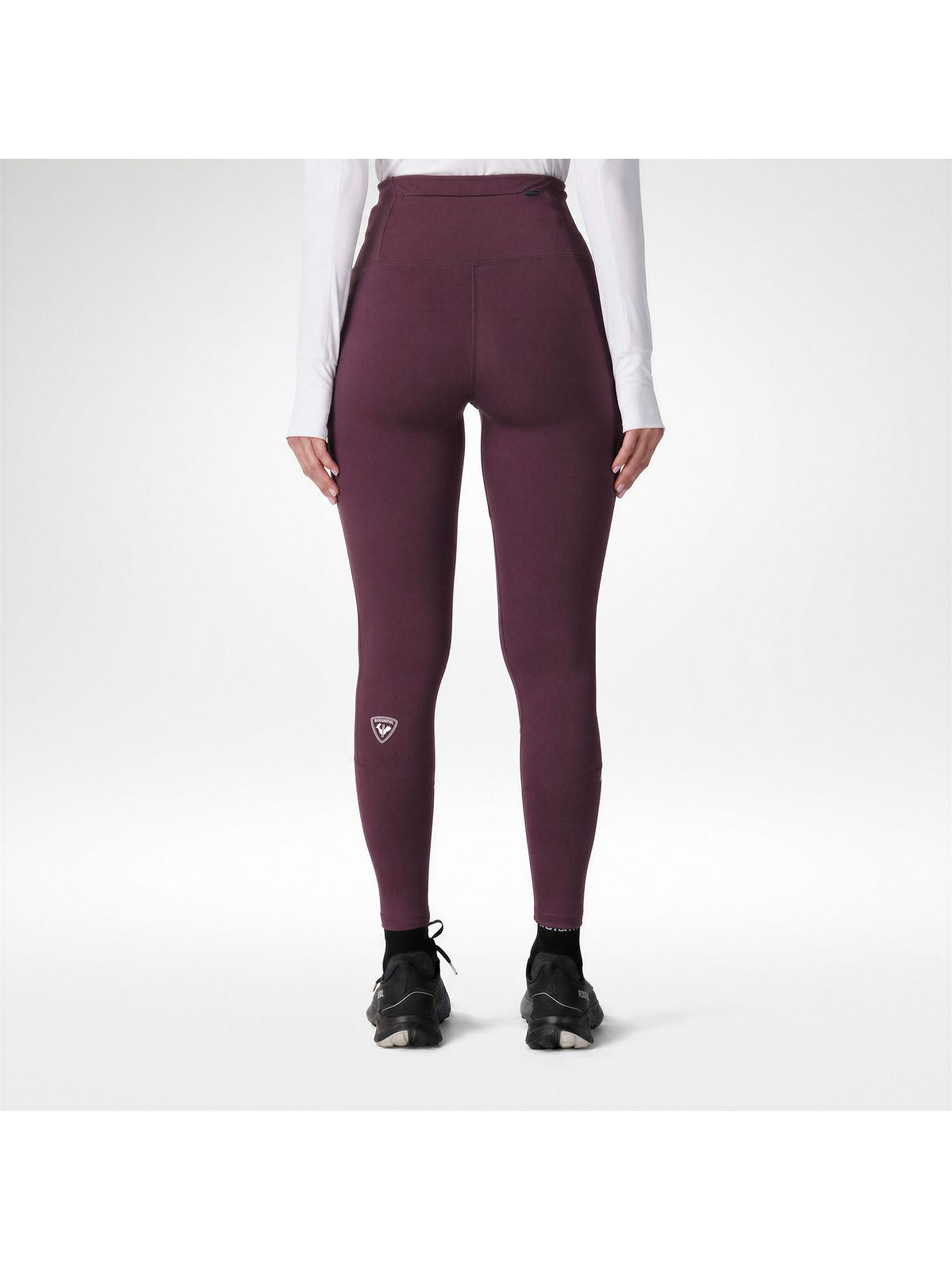 Legginsy damskie ROSSIGNOL W First Layer Tight bordowe