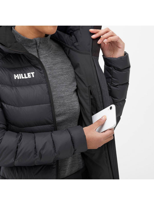 Kurtka MILLET W Kamet Down Hoodie Czarny
