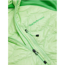 Kurtka puchowa męska PEAK PERFORMANCE Helium Down Hybrid Hood Men zielony - Adventure Sports
