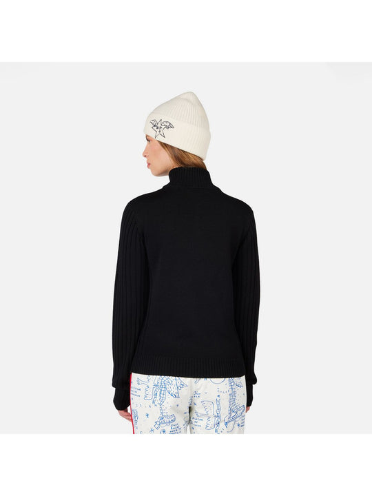 Sweter damski ROSSIGNOL W JCC MERIB HZ czarny
