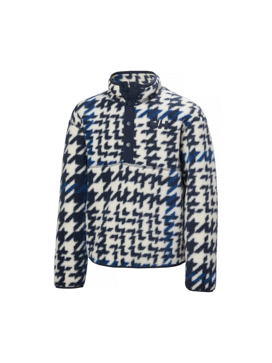 Polar dziecięcy HELLY HANSEN Jr Frosty Pile Sweater granatowy
