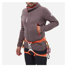Bluza męska MILLET Fusion Grid Hoodie M fioletowa śliwkowa
