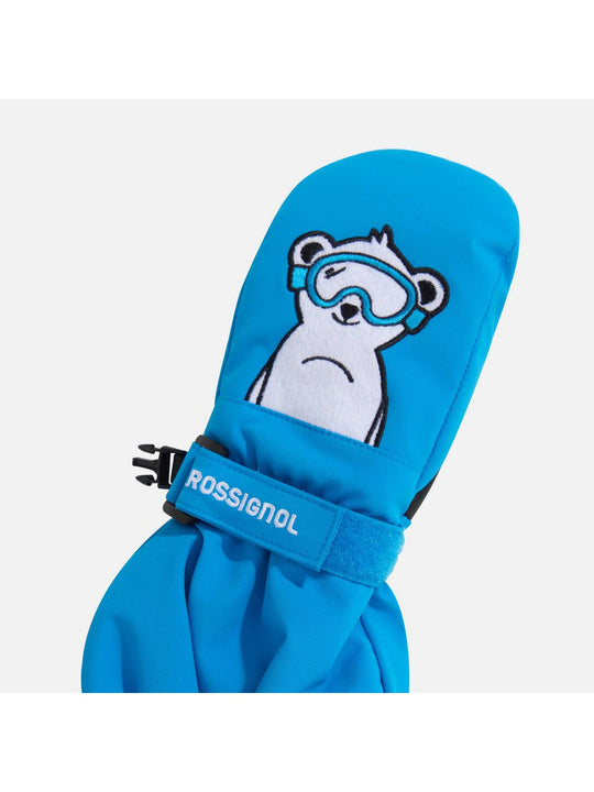 Rękawice narciarskie dziecięce ROSSIGNOL BABY IMPR M niebieskie
